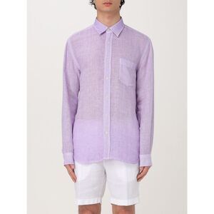 120% Lino Shirt Men Lilac